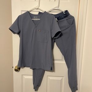 Figs Vapor blue spacedye Catarina/Zamora small set